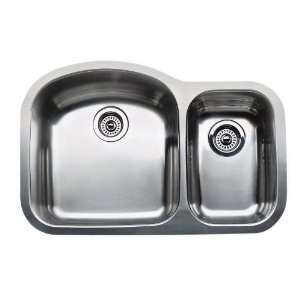 Blanco 440167 Stainless Steel Wave Wave 1 1/2 Basin Stainless Steel 
