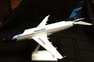 Original A320 Airbus Desktop Plane Model   Mexicana Airlines 