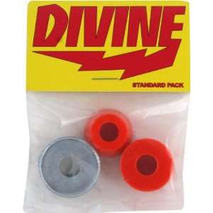  Divine Standard 93a Orange Bushing Set Skateboard Bushings 