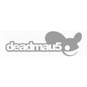  DeadMau5 Band LOGO   6 SILVER   Vinyl Decal Sticker 