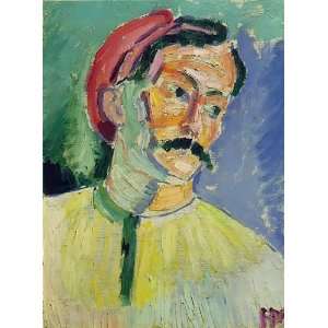  Oil Painting Portrait of Andre Derain Henri Matisse Hand 