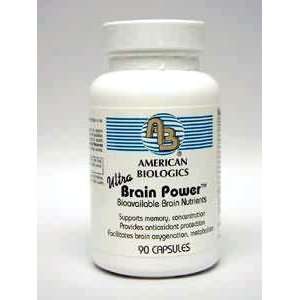  American Biologics Ultra Brain Power 90 capsules Health 