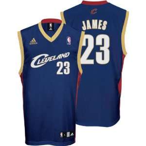 LeBron James Youth Jersey adidas Navy Replica #23 Cleveland Cavaliers 