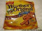 SUGAR FREE WERTHERS ORIG ~ 2.75 OZ BAG (77.9 G) CARAMEL CINNAMON 