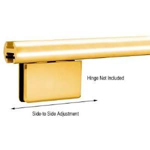 CRL Brite Gold Anodized 144 EZ Adjust Shower Door Header Kit by CR 