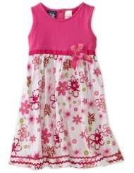 So La Vita Toddler Girls Toddler Flower Print Dress
