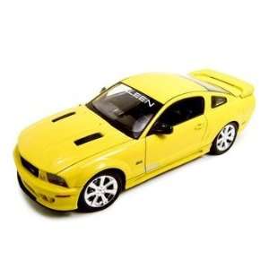 2007 Ford Mustang Saleen S281E Yellow Diecast 118 Toys 