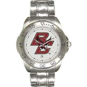 Boston College Eagles Mens Gameday Sport Watch w/Stainless Steel Band 