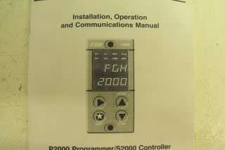 FGH S2000 Temperature Controller W/ Manual S2004 34 New  