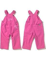   McKey Infant Pink Hickory Striped Bib Overalls   sizes 9 24 months