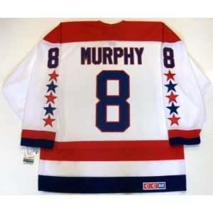  Larry Murphy Washington Capitals Ccm Vintage Jersey 