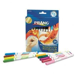  Dixon Prang Washable Markers, Fine Point, 8 Assorted 