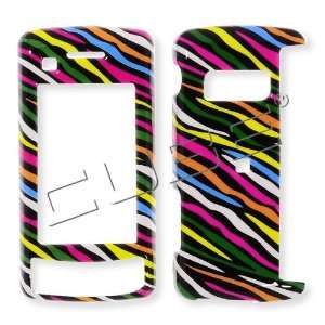  LG ENV Touch VX11000 Colorful Black Zebra Skin Hard Case 