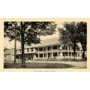 1926 Old Newfane Inn Hotel Restaurant Vermont Print 