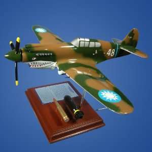 40 Warhawk American World War II Single seat Metal Aircraft Fighter 