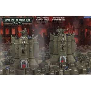  Warhammer 40k Imperial Strongpoint Toys & Games