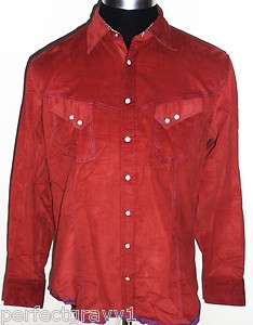 GEORG ROTH, Abstract Design Long Sleeve Modern Dress Shirt   Red S 3XL 