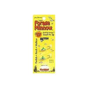   Northland Fish Lures Forage Minnow Fry #8 Glo Perch