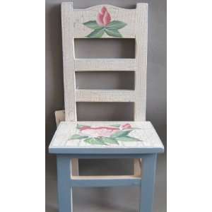  Wangs Decorative Wood Chair for Dolls or Home Decor Toys 