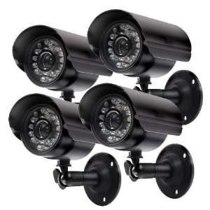  Swann Security Alpha C4 CCD 4 Pack Indoor/Outddor Cameras 
