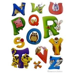  Kids Baby Room N Z Letters Alphabet Wall Mural Sticker 