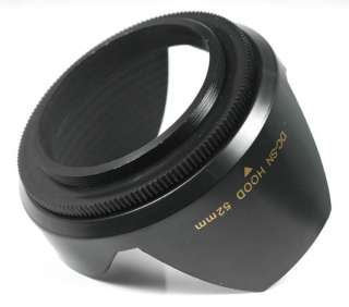 52mm Flower Lens Hood Petal Crown For Canon Nikon Sony  