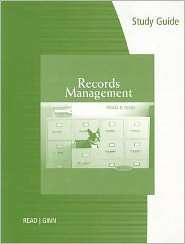 Study Guide for Read/Ginns Records Management, 9th, (0538731435 