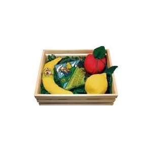 Ducky World Catnip Toys Fruit Crate w/Green Triangle  