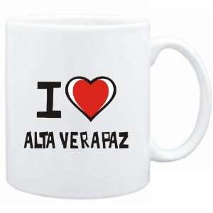  Mug White I love Alta Verapaz  Cities