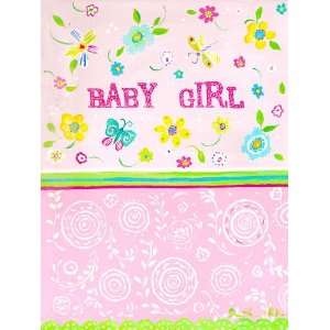    Oopsy daisy Baby Girl Floral Wall Art 18x24