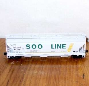 Soo Line 3 Bay ACF Centerflow Hopper Micro Trains Line N Scale Rd 