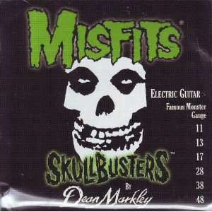  Dean Markley Electric Guitar Misfits Skullbusters, .011 