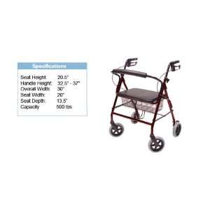  Rollator  Walkabout ConTour Imperial Hemi Color 