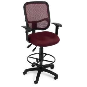 Modern Mesh Ergonomic Task Chair with Adjustable Arms and 