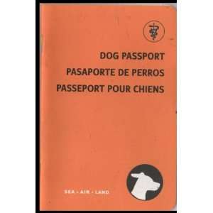  WagN Dog Passport for keeping Veterinary Records Pet 