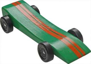 Pinewood Derby Car Panther Pre Cut Car Block   Weighted  