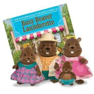  Lil Woodzeez Waterwaggles Beaver Family Toys & Games