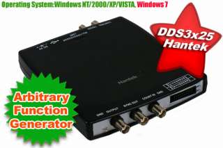 USB Arbitrary Waveform FUNCTION Generator HANTEK 3X25  
