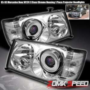  85 93 Mercedes Benz W124 1Pc Projector Headlights 300E 