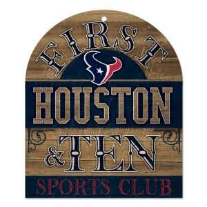  NFL Houston Texans Sign Sports Club