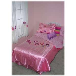  InStyle Home Collection Tween Daisy Ribbon Canopy