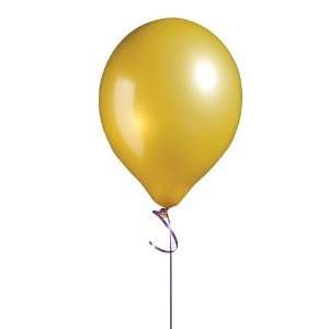  11 Inch Latex Balloons Metallic Gold Package of 12 Toys 