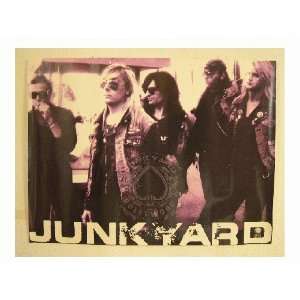  Junkyard Poster Band Shot Hollywood 