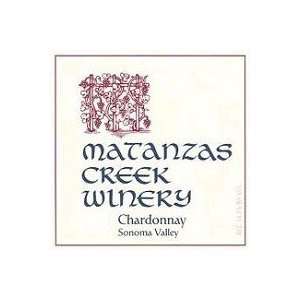  2008 Matanzas Creek Sonoma Valley Chardonnay 750ml 750 
