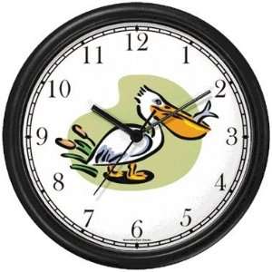  Pelican No.3   Bird Animal Wall Clock by WatchBuddy 