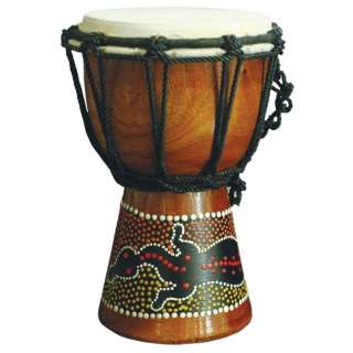 GECKO MINI DJEMBE HAND DRUM, Great Gift for Drummers  