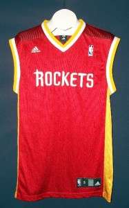 Houston Rockets Adidas blank NBA replica jersey ADULT SMALL  