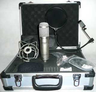 ADK Cremona 251 Au Condenser Microphone w/ Case + All  