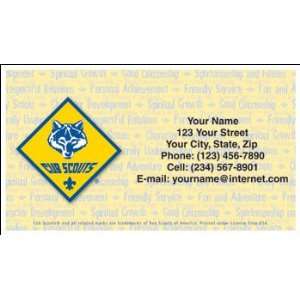  Cub Scouts Contact Cards