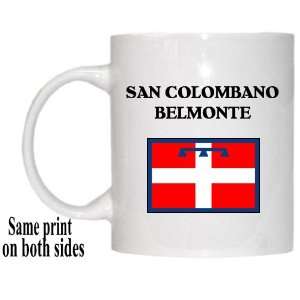  Italy Region, Piedmont   SAN COLOMBANO BELMONTE Mug 